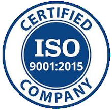 ISO 9001:2015 certified