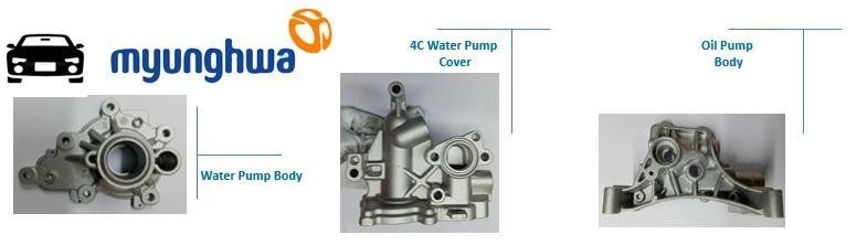 Myunghwa water pump and oil pump bodies and covers